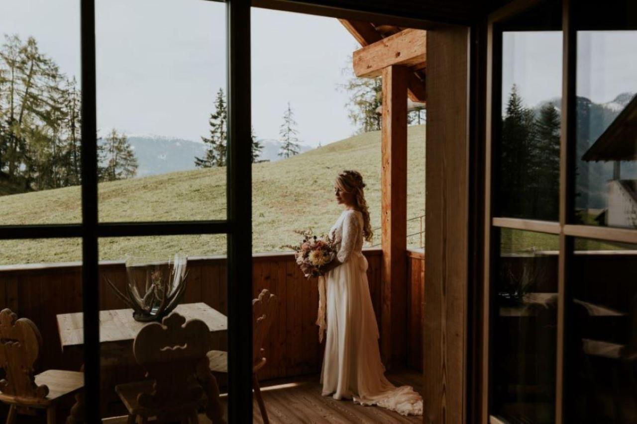 Mountain Chalet Pia La Valle Buitenkant foto
